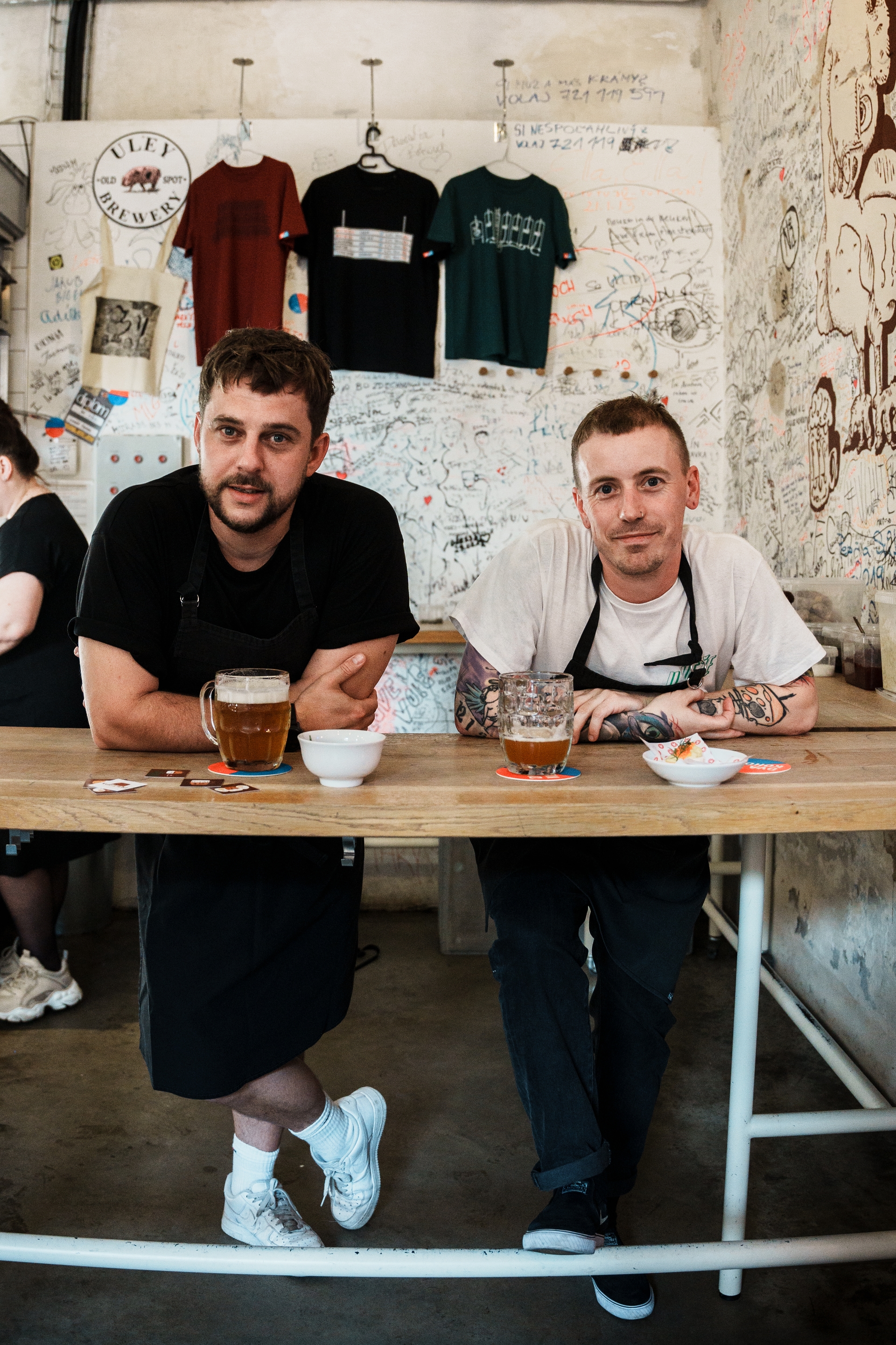 Kreativní kuchaři Tomáš Valkovič, Jiří Horák u Dvou kohoutů