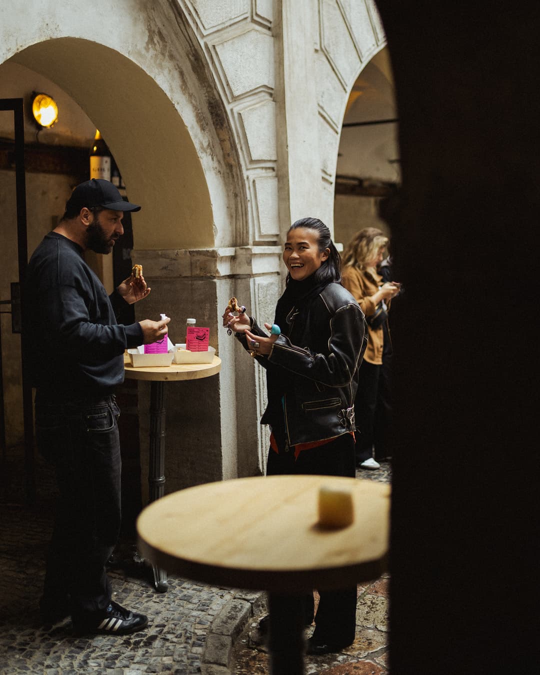 Pop-up wagyu vs. přeštík, dvorek bokovka